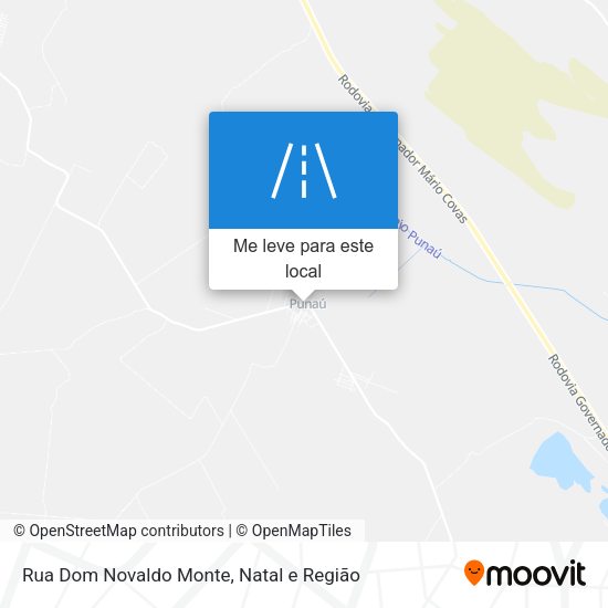 Rua Dom Novaldo Monte mapa