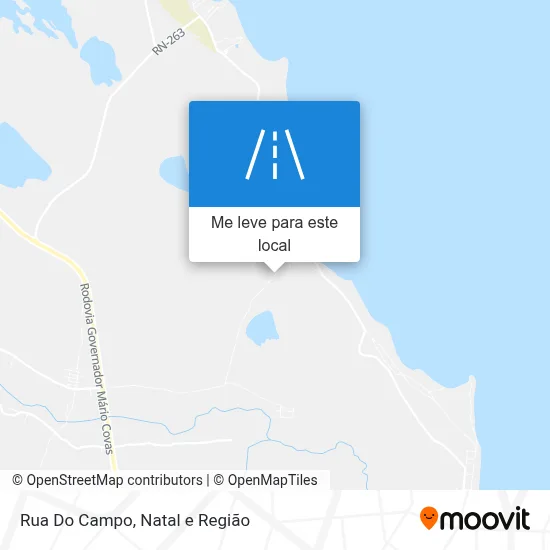 Rua Do Campo mapa