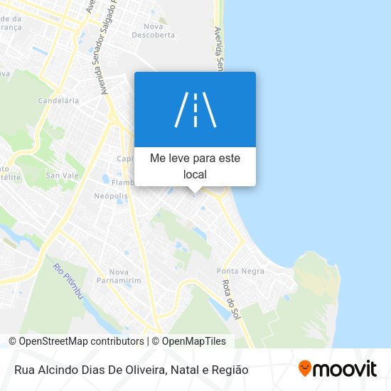 Rua Alcindo Dias De Oliveira mapa