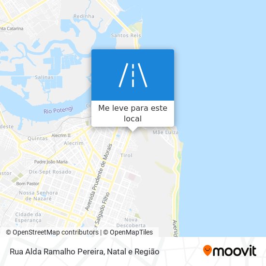 Rua Alda Ramalho Pereira mapa