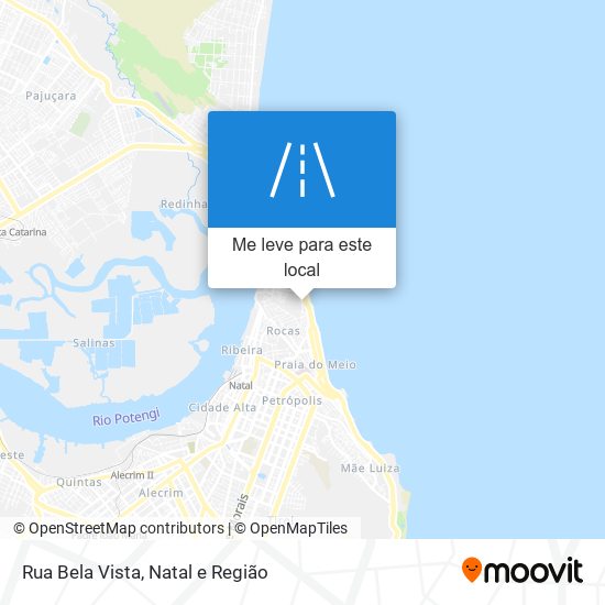 Rua Bela Vista mapa