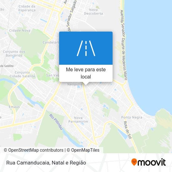 Rua Camanducaia mapa