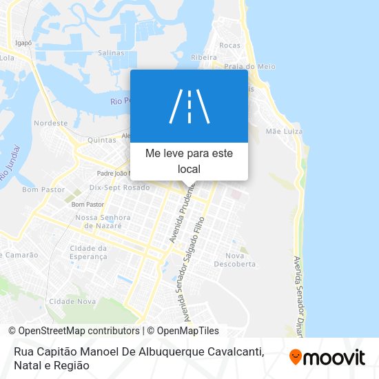 Rua Capitão Manoel De Albuquerque Cavalcanti mapa