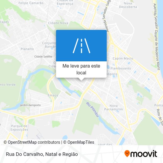 Rua Do Carvalho mapa