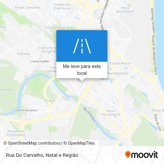Rua Do Carvalho mapa