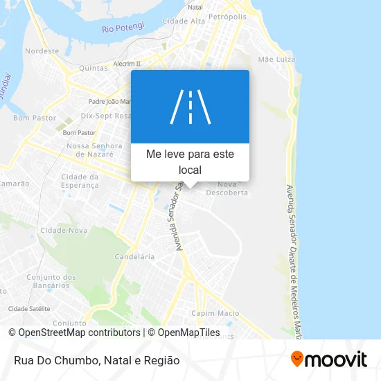Rua Do Chumbo mapa