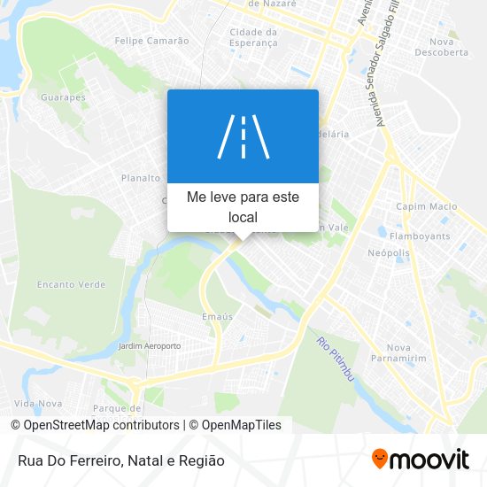 Rua Do Ferreiro mapa
