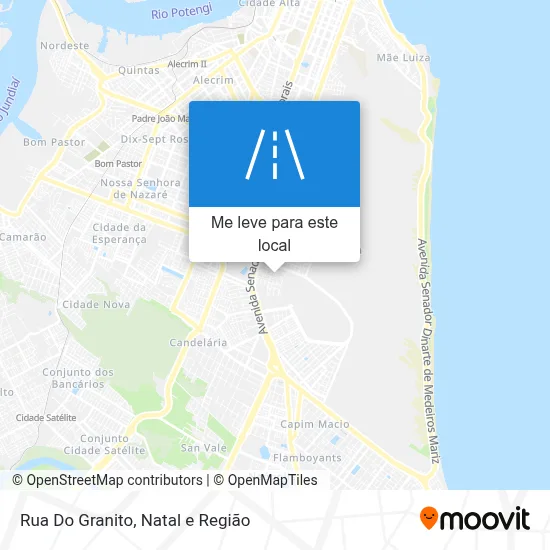Rua Do Granito mapa