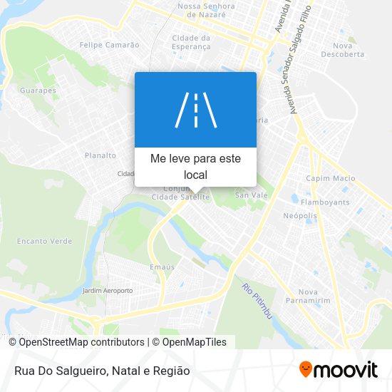 Rua Do Salgueiro mapa