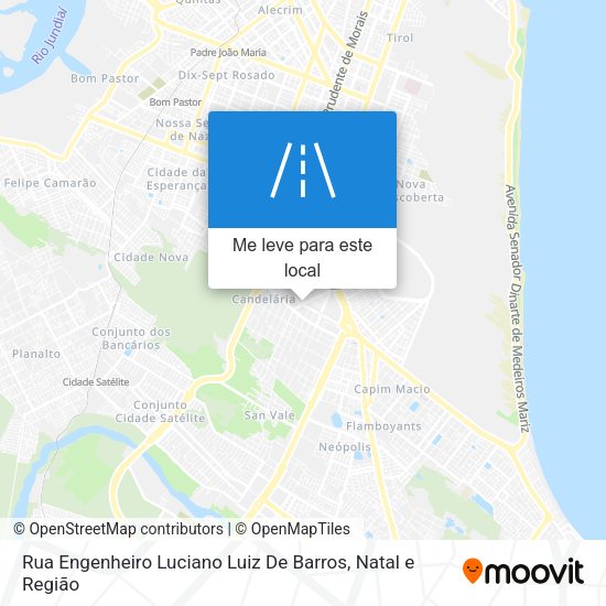 Rua Engenheiro Luciano Luiz De Barros mapa