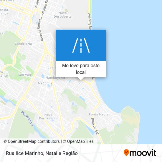 Rua Ilce Marinho mapa