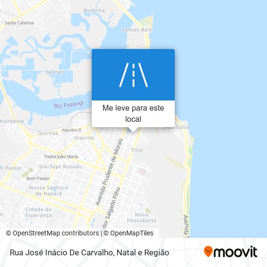 Rua José Inácio De Carvalho mapa