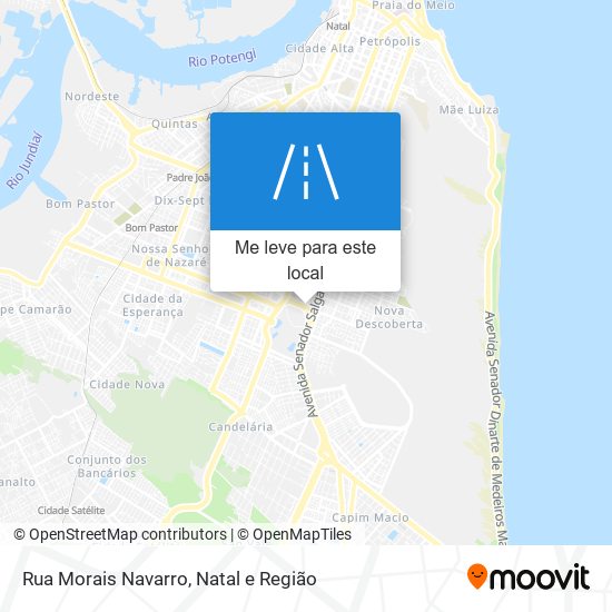 Rua Morais Navarro mapa