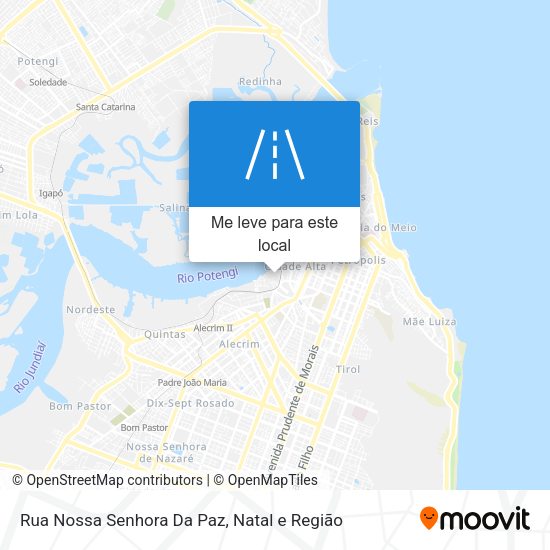 Rua Nossa Senhora Da Paz mapa