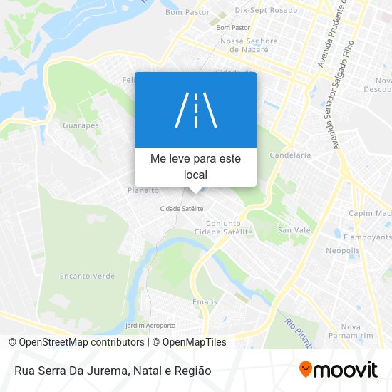 Rua Serra Da Jurema mapa