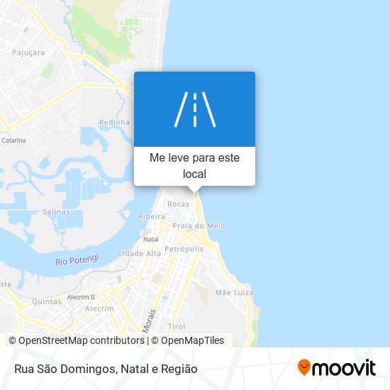 Rua São Domingos mapa