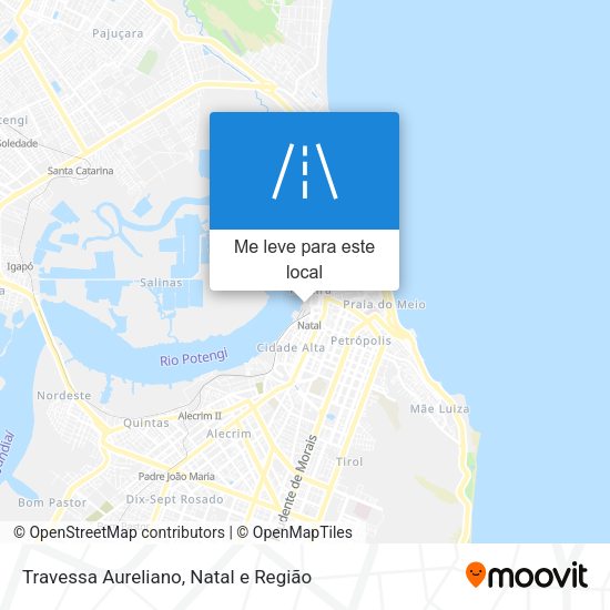 Travessa Aureliano mapa