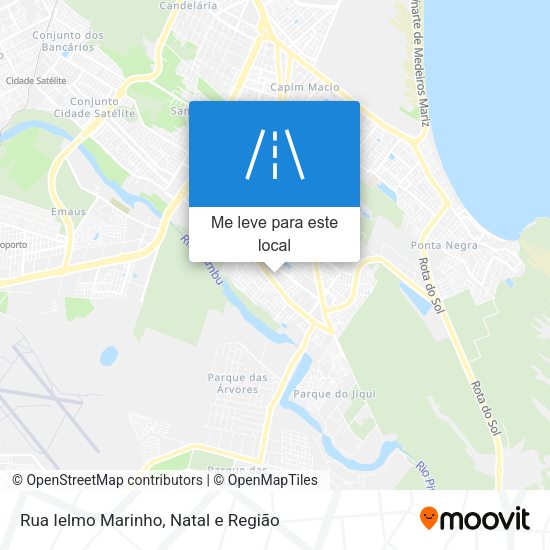 Rua Ielmo Marinho mapa