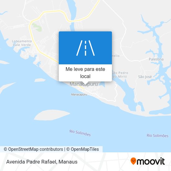 Avenida Padre Rafael mapa