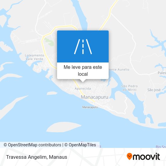 Travessa Angelim mapa