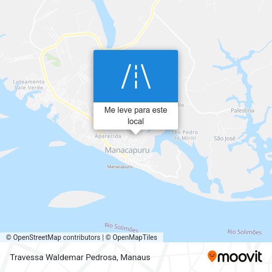 Travessa Waldemar Pedrosa mapa