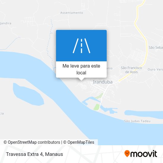 Travessa Extra 4 mapa