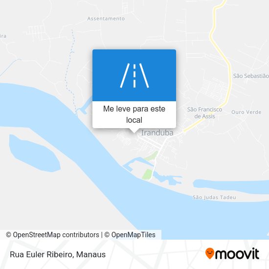 Rua Euler Ribeiro mapa