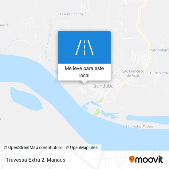 Travessa Extra 2 mapa