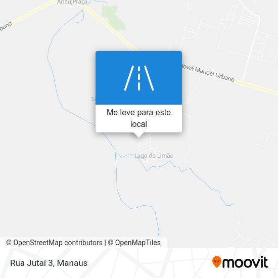 Rua Jutaí 3 mapa