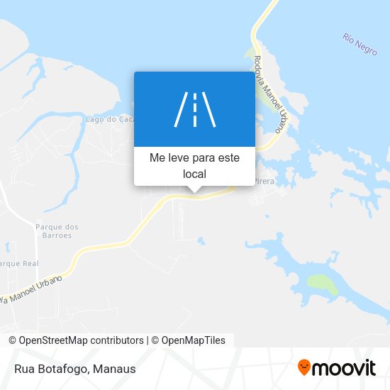 Rua Botafogo mapa