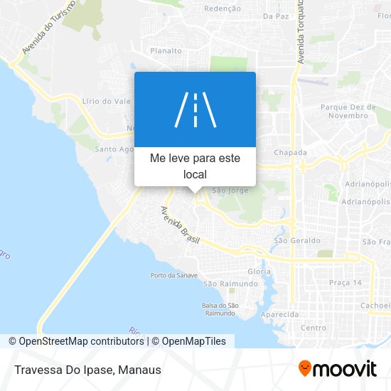 Travessa Do Ipase mapa