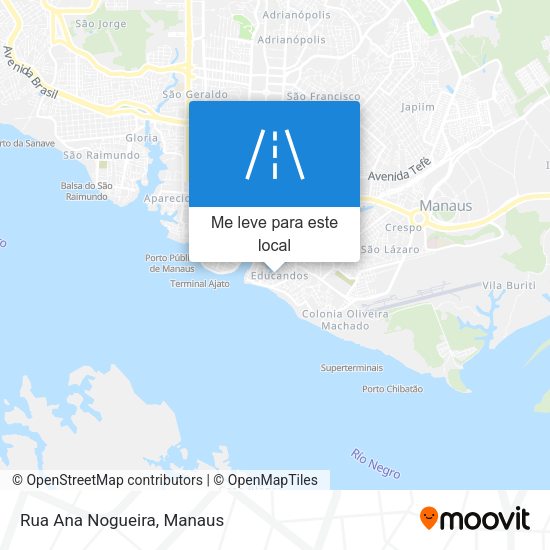 Rua Ana Nogueira mapa