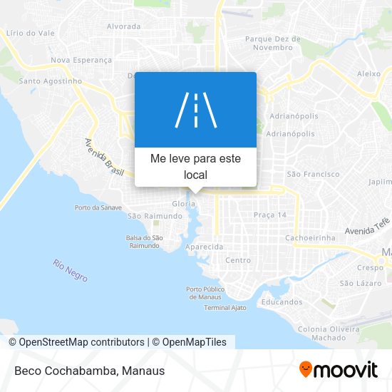 Beco Cochabamba mapa