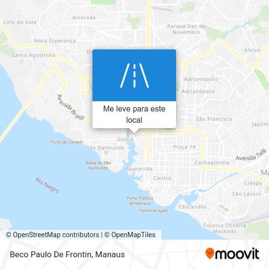 Beco Paulo De Frontin mapa