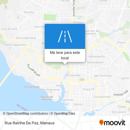 Rua Rainha Da Paz mapa