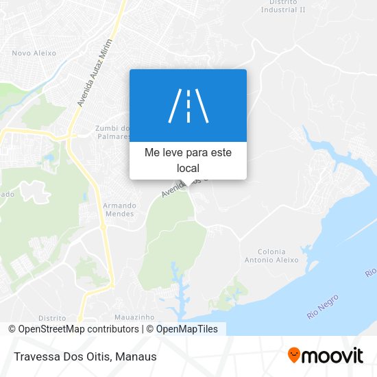 Travessa Dos Oitis mapa