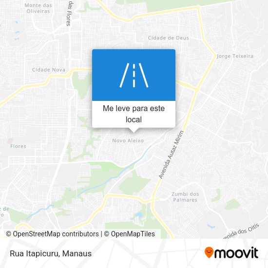 Rua Itapicuru mapa