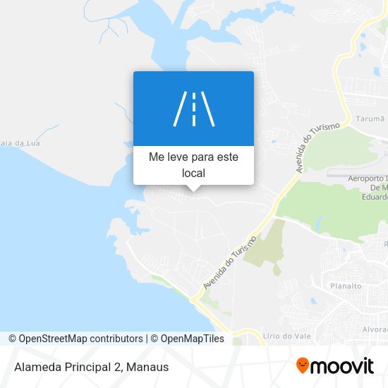 Alameda Principal 2 mapa