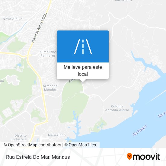 Rua Estrela Do Mar mapa