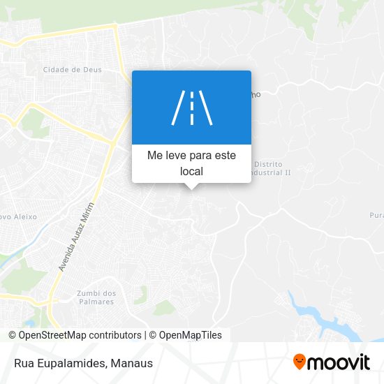 Rua Eupalamides mapa