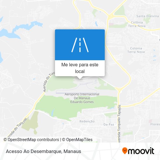 Acesso Ao Desembarque mapa