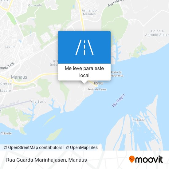 Rua Guarda Marinhajasen mapa