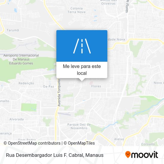 Rua Desembargador Luis F. Cabral mapa