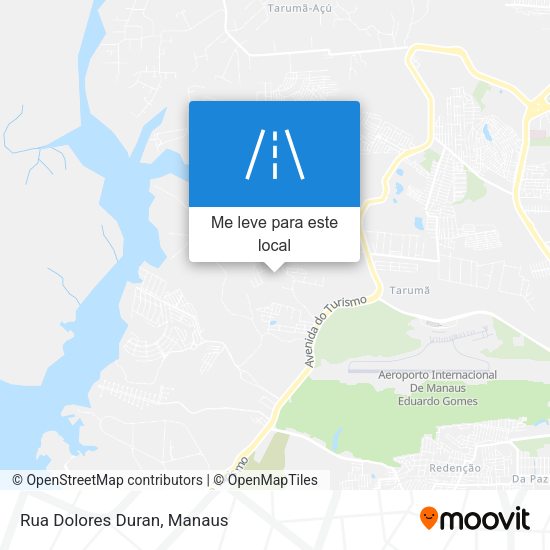 Rua Dolores Duran mapa