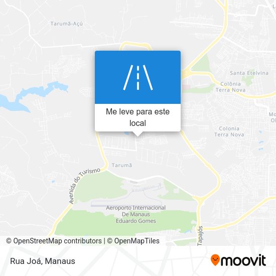 Rua Joá mapa