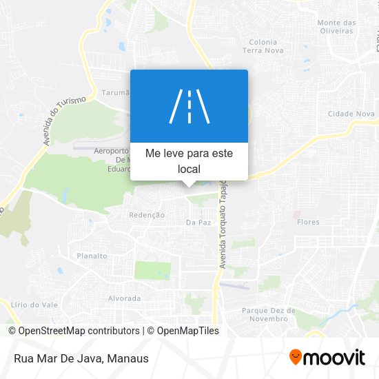 Rua Mar De Java mapa