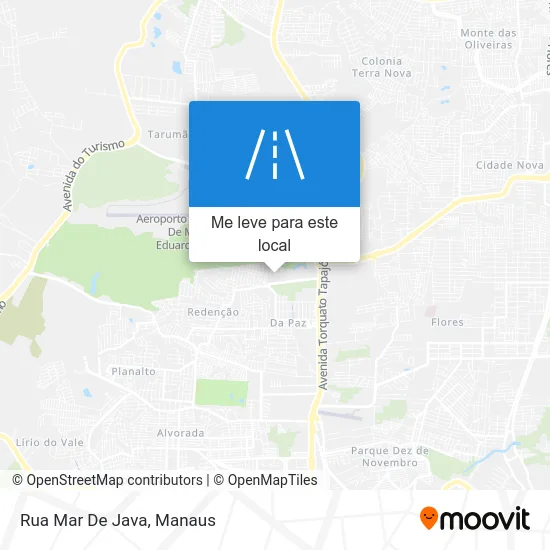 Rua Mar De Java mapa