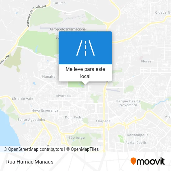 Rua Hamar mapa