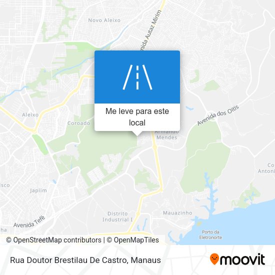 Rua Doutor Brestilau De Castro mapa