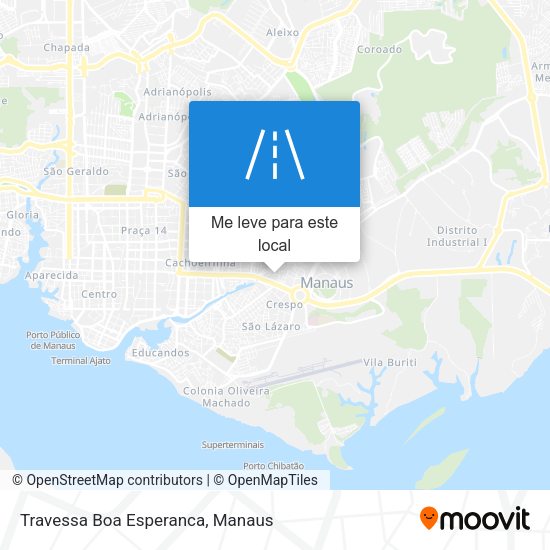 Travessa Boa Esperanca mapa